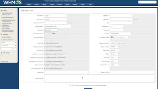 WHMCS Provisioning Module Demo WHMCS Provisioning Module Demo