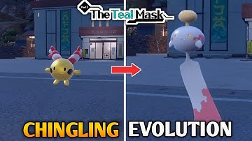 How To Evolve Chingling Into Chimecho In Pokemon Scarlet & Violet DLC : The Teal Mask