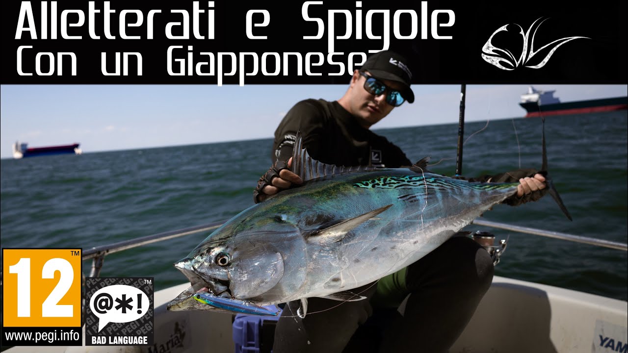 A PESCA DI SPIGOLE E ALLETTERATI con il Giapponese della Tailwalk!