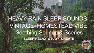 Adirondacks RAIN💧 Sounds for ARTISTS✨ UNBLOCK Creativity FLOW🖌 Improve SLEEP QUALITY & Boost Mood