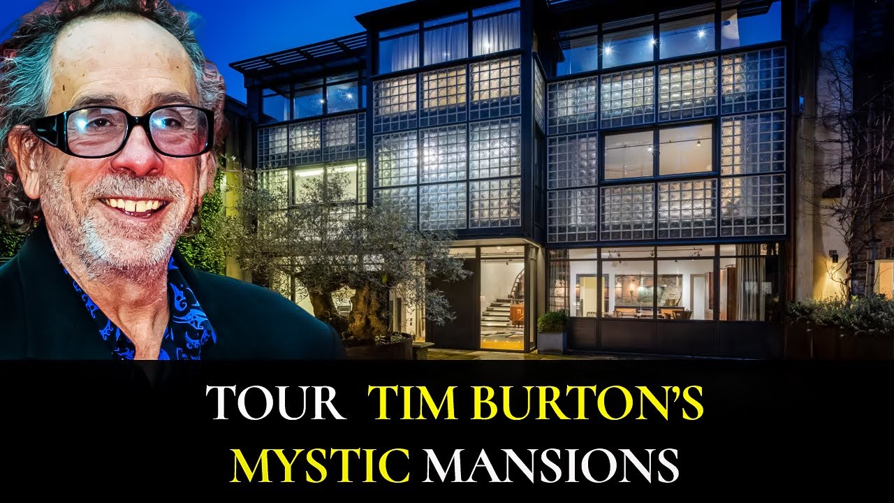 SEE INSIDE Tim Burton's Quirky Homes | BeetleJuice Director Gothic Retreats