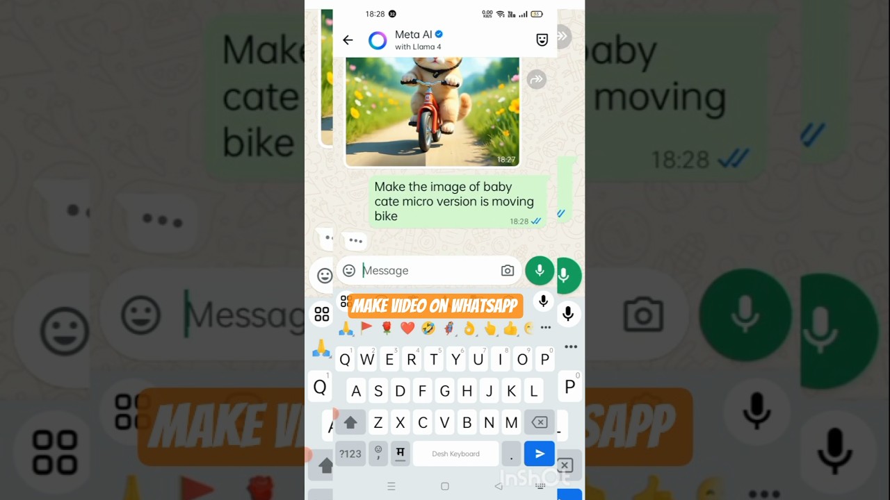 Whatsapp Ai Se Videos Generate Kaise Kare | How To Generate Videos With Meta Ai | Ai Video Generator