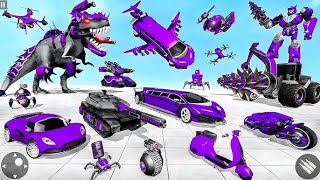 Police Robot Limousine Transform Game 2026 | Flying Car &amp; Mech Battle Open World😯 - Android Gameplay