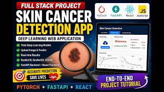 Build a Full Stack Deep Learning Skin Cancer Detection App | PyTorch + FastAPI + React + CNN Models