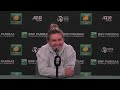 Simona Halep Press Conference Following Semifinal Loss 2022 BNP Paribas Open