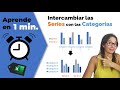 TIP de 1 min. - Como intercambiar las Series con las Categorías de un Gráfico en EXCEL #shorts.