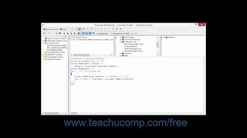 Crystal Reports 2013 Tutorial Using "For" Loops Business Objects Training