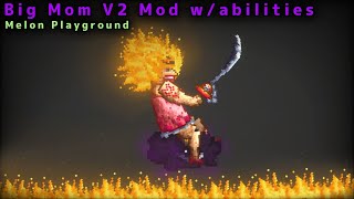 Big Mom V2 With Abilities From One Piece Mod Showcase | Melon Playground |