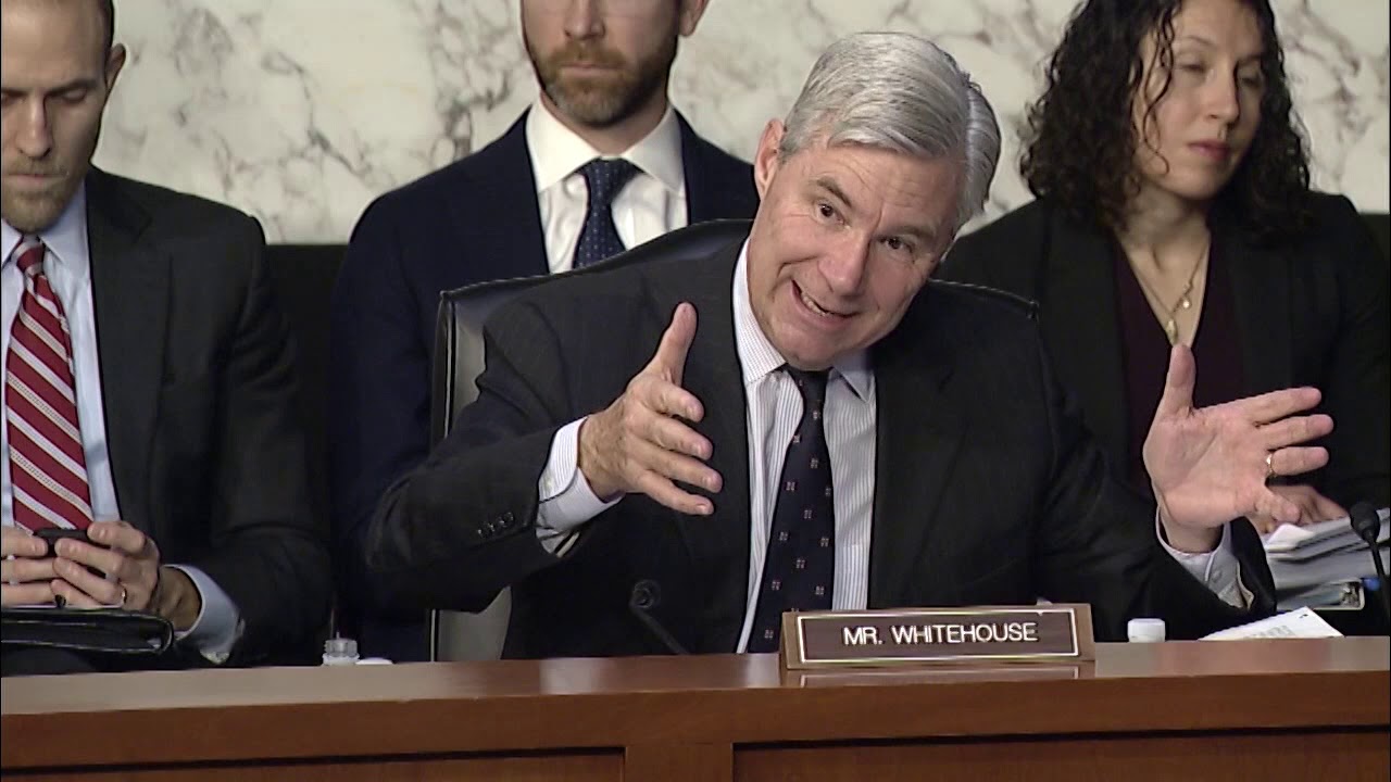 Senator Whitehouse Questions Inspector General Mike Horowitz