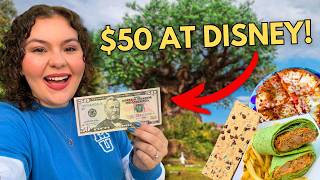 $50 to Eat ALL DAY at Disney's Animal Kingdom | 3 Meals & 3 Snacks