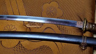 F05）旧家蔵出し 日本陸軍 昭和十三年制定軍刀 拵え 陸軍九八式鐵鞘 軍刀 F05）旧家蔵出し 日本陸軍 昭和十三年制定軍刀 拵え 陸軍九八式