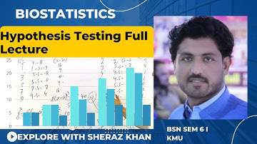 Hypothesis Testing Full Lecture I Statistics I BSN I KMU