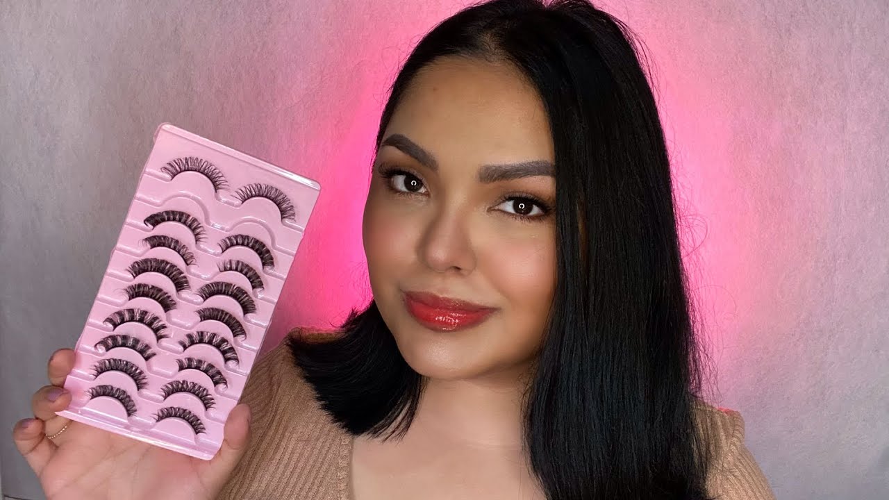 CURLY FALSE LASHES?! Russian Rolls Eyelashes Review & Try On | Shopee Budols | Jay Gurbuxani