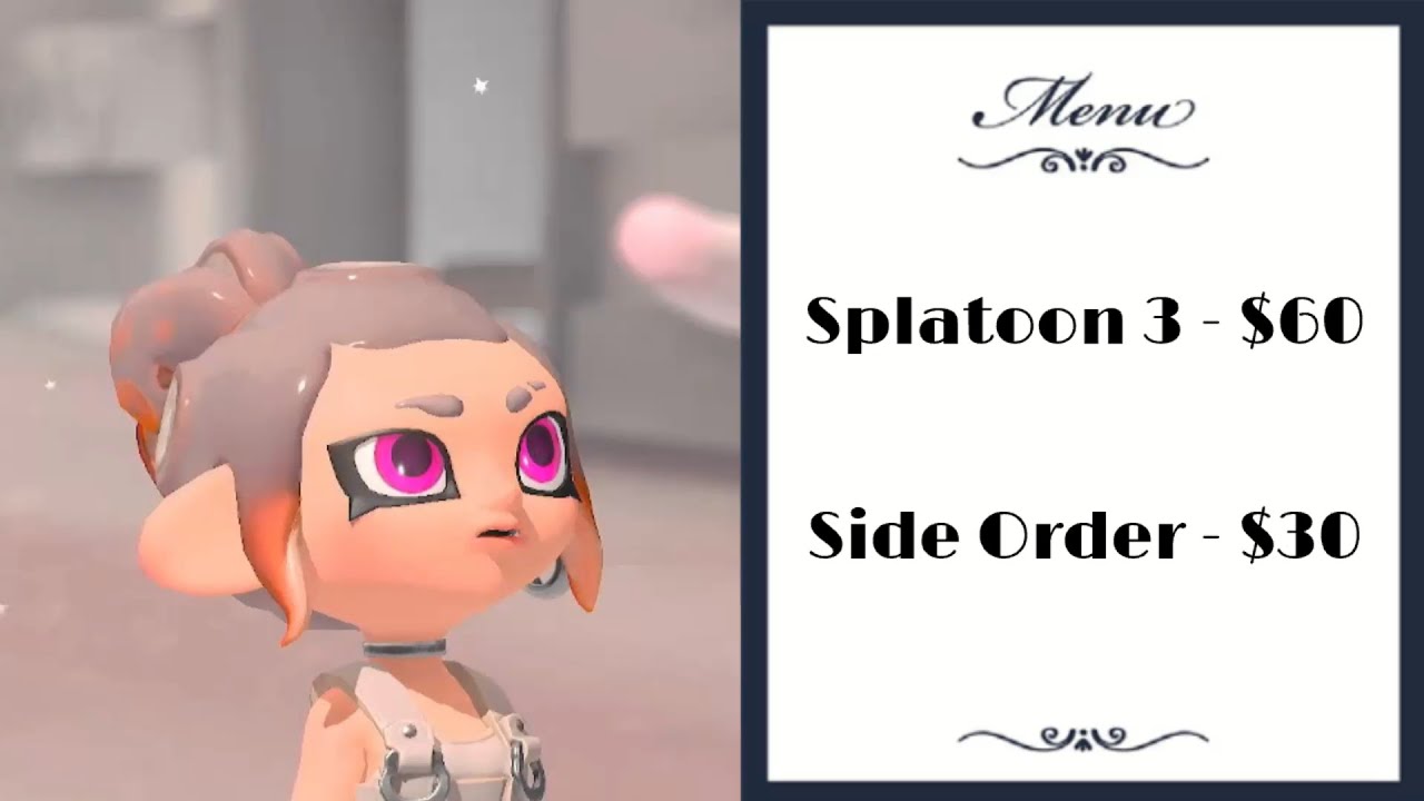I'll take a Splatoon 3 with a Side of Order.