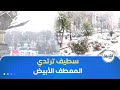 مدينة سطيف ترتدي الحلة البيضاء راسمة لوحة طبيعية آسرة