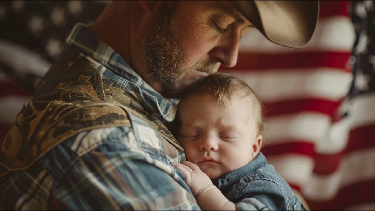 Thumbnail for the country song A New Day Dawns of A Cowboy Baby