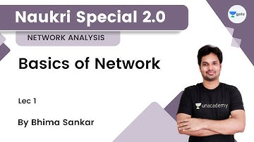 Basics of Network | Lec 1 | Network Analysis | Naukri Special 2.0 | Bhima Sankar Sir