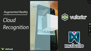 Vuforia Cloud Recognition - Scan Image Target then Show 3D Object