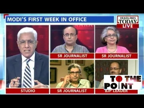 To The Point - Karan Thapar - To The Point: Modi's flying start in office : A boon or a bane?