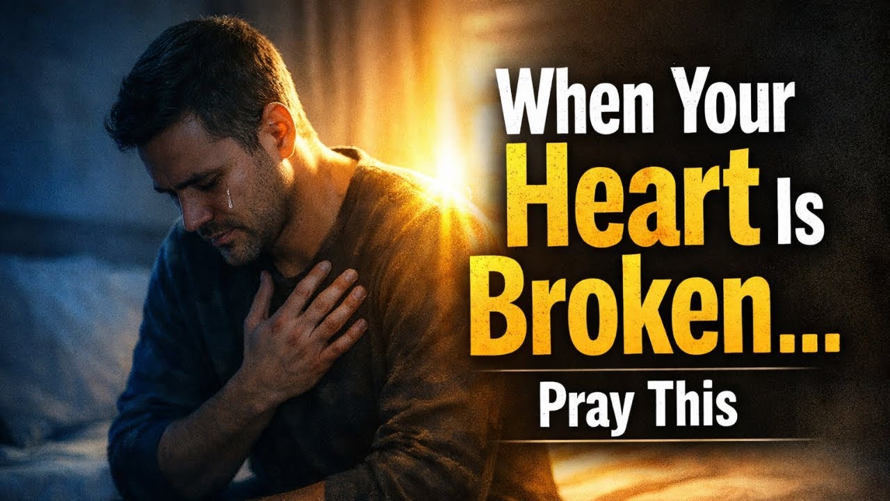 Powerful Prayer to Heal a Broken Heart | When You Feel Rejected, Alone ...