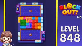 Block Out Level 848 Solution Walkthrough
