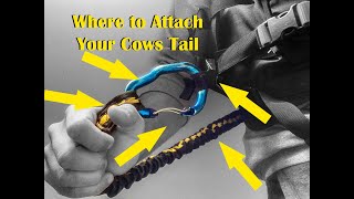Where to attach your Cows Tail. WW Kayak Knowledge