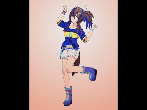 【MMDウマ娘】ヘリオスで許してにゃん【img2img】