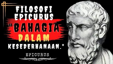 Filosofi Epicurus || hidup bahagia dalam kesederhanaan | #realquotetv #filosofi #epicurus #katabijak