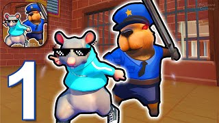 Obby Escape: Prison Rat Dance - Gameplay Walkthrough Part 1 - Rat Obby Prison Escape (iOS, Android) screenshot 3