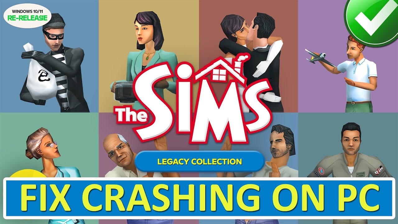 How To Fix The Sims Legacy Collection Crashing at Startup on PC - YouTube