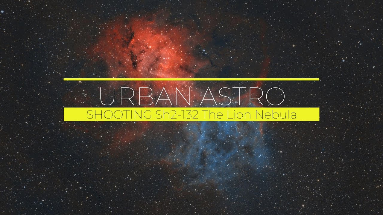 Shooting Sh2 132 The Lion Nebula
