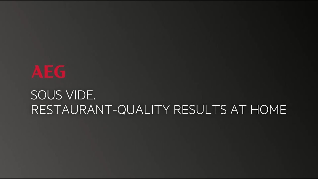 Sous Vide Hotspot Animation, AEG, Oven