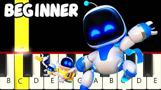 astro bot hatch plan bird boss fast slow easy piano tutorial
