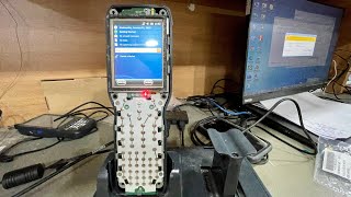 HONEYWELL CK75 HandHeld BARCODE Scanner Repair, by replacing LCD & SCANNER ENGINE #honeywell