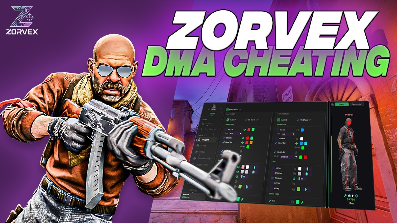 CS2 DMA Cheat gameplay video 4