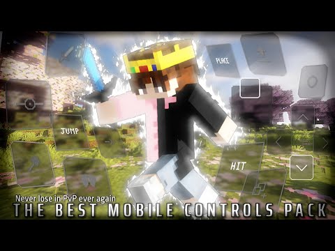 Mobile Controls Retexture | 1.21+ | Pojav-like buttons #texturepack 