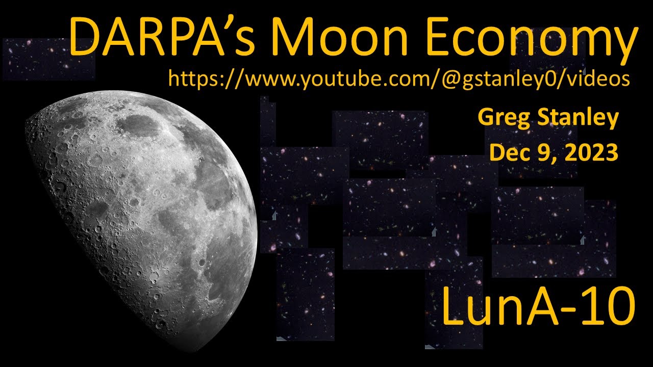 DARPA's Moon Economy: kickstarting a commercial lunar economy by 2035 with LunA-10!