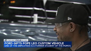 Celebrity Pope Leo's former student helps create one-of-a-kind Ford Explorer for him at Chicago Assembly Plant Profile