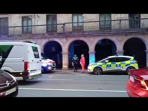 Atropello en Gran Vía