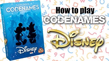 How to Play Codenames Disney