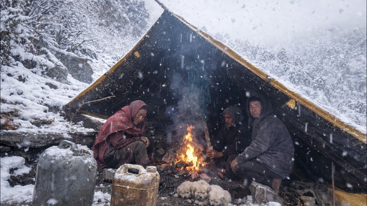 surviving life in on of the coldest Regions of Nepal ||A Snowy Freezing Winter Villages Life |