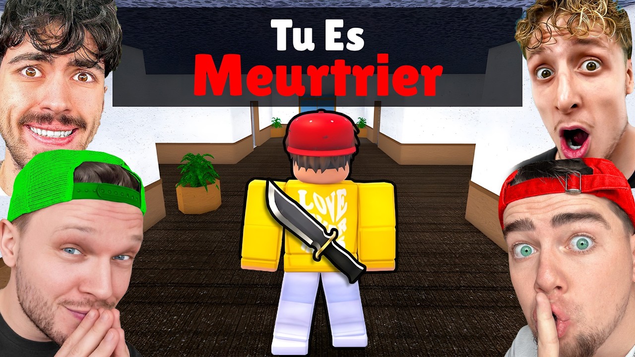 🔴 SOIRÉE MURDER MYSTERY ! Avec Unchained, Toinelag, Théo, Graphyx (NightBlox #1)