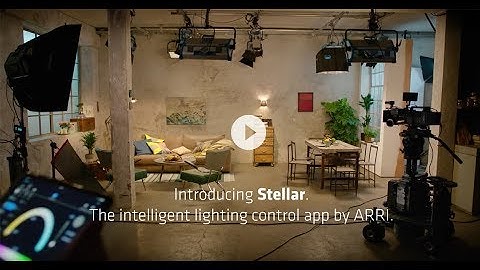 Stellar the intelligent lighting control app from ARRI