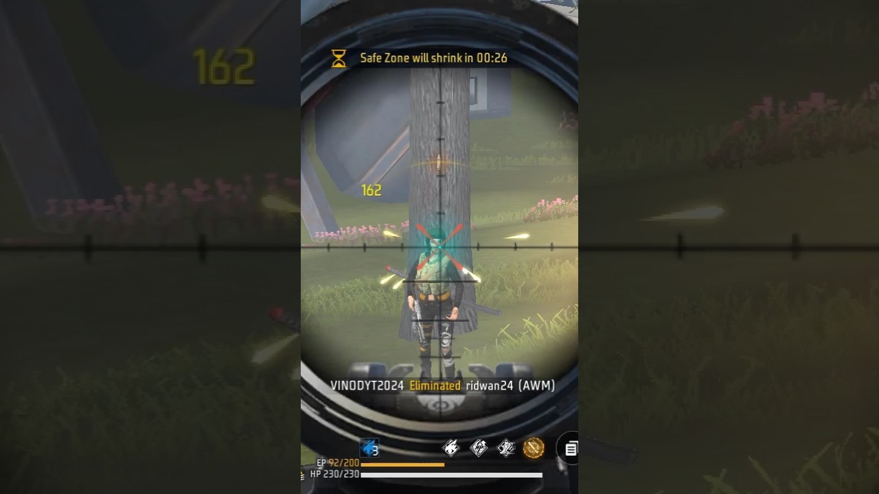 Only Awm + shield gun challenge 