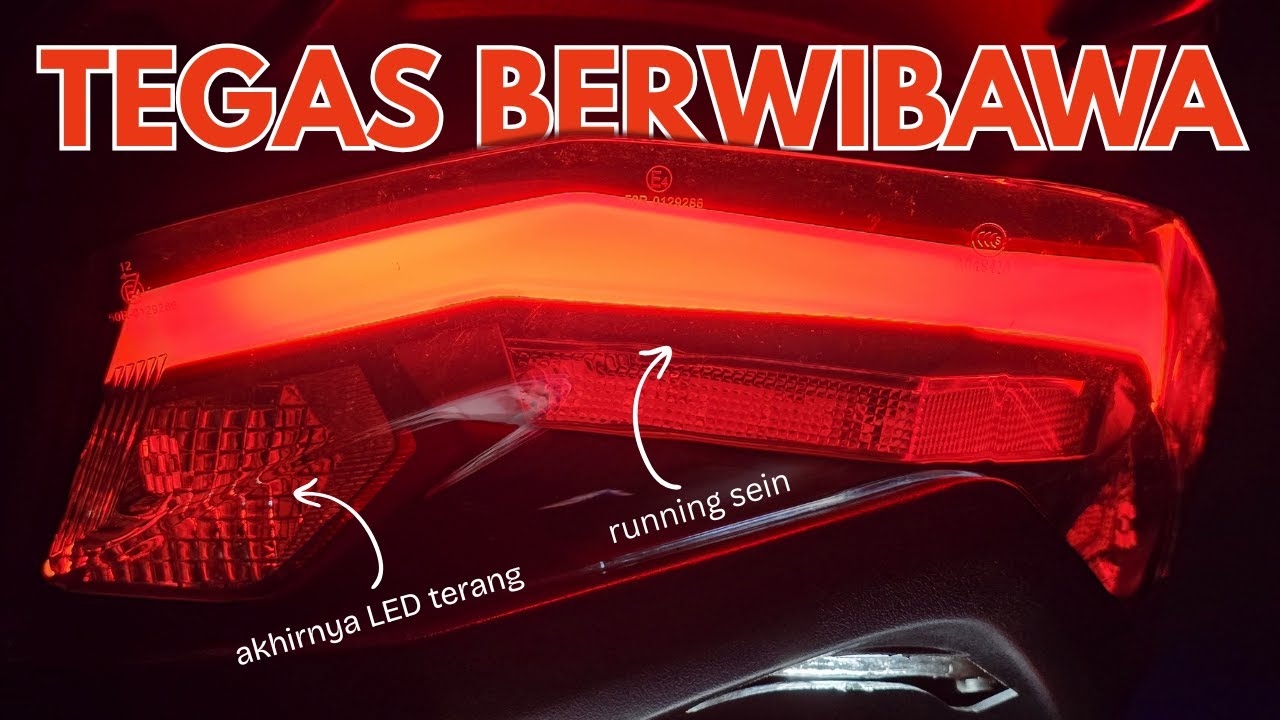 Lampu sein LED running sekalian rem strobo | Polytron Fox R (2024)