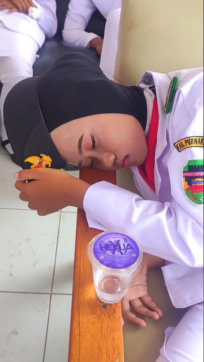 Paskibra Kelelahan Setelah Bertugas #paskibra #agustus #hutri