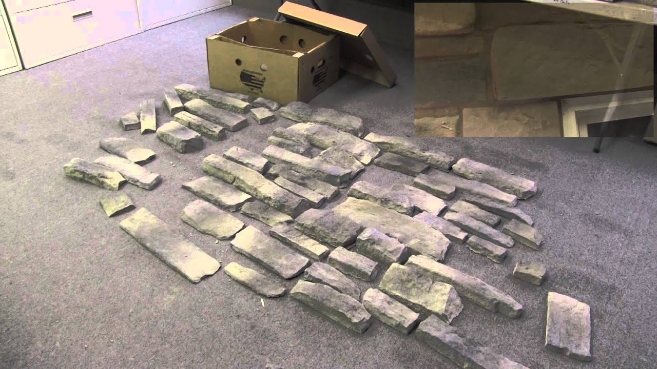 Step 3   Cast Natural Stone