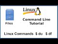 Linux Command Tutorial - Linux du and df commands