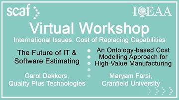 The Future of IT & Software Estimating and An Ontology-based Cost Modelling Approach