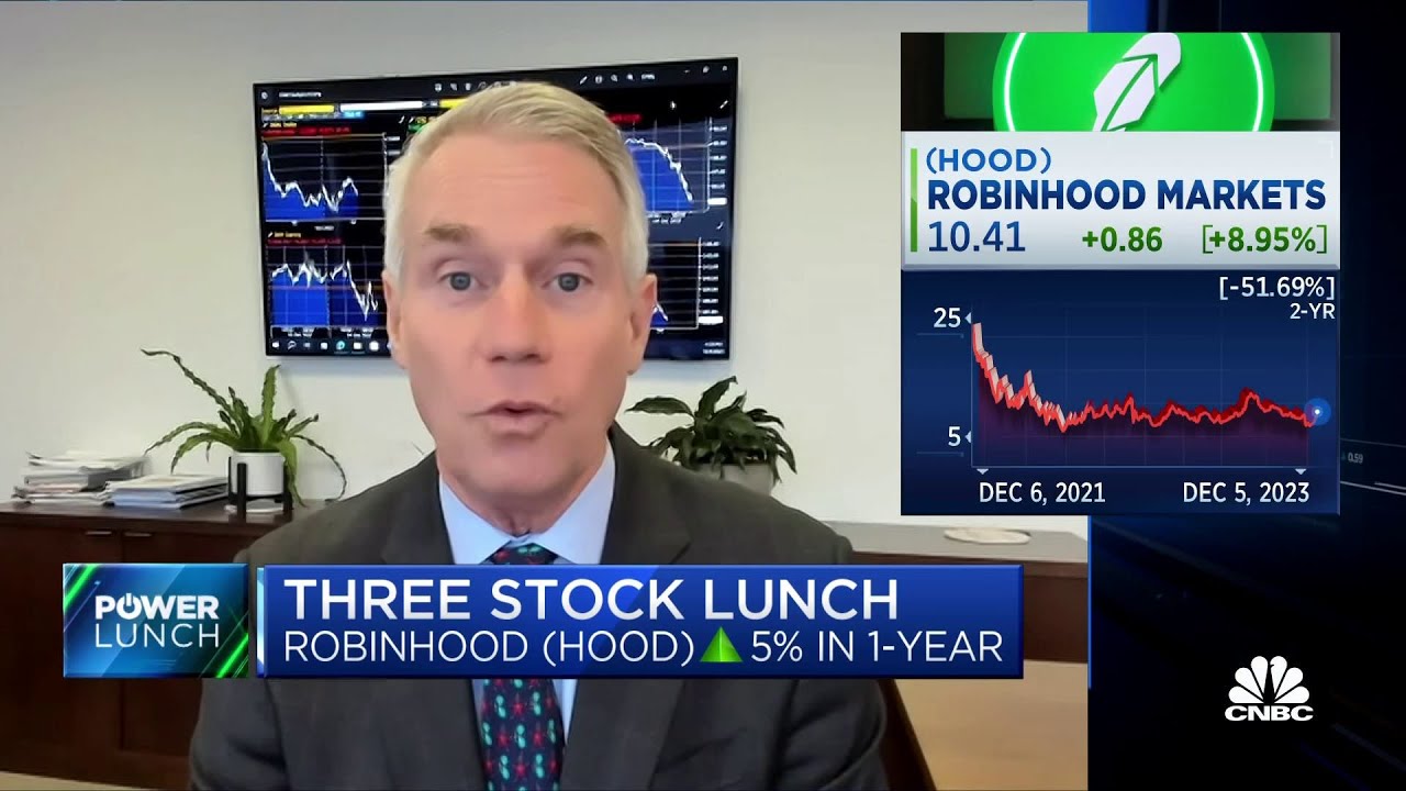 3-Stock Lunch: SBUX, HOOD & ALB
